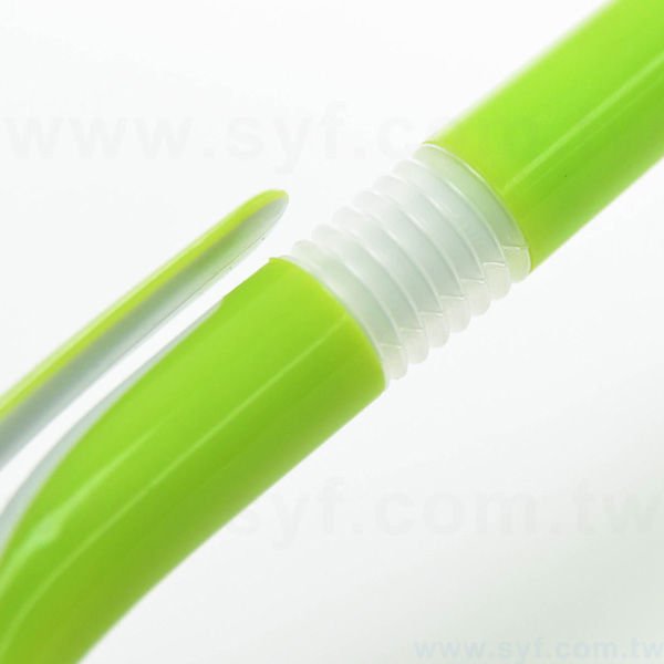 廣告筆-造型環保禮品-單色原子筆-五款筆桿可選-採購客製印刷贈品筆-7896-8
